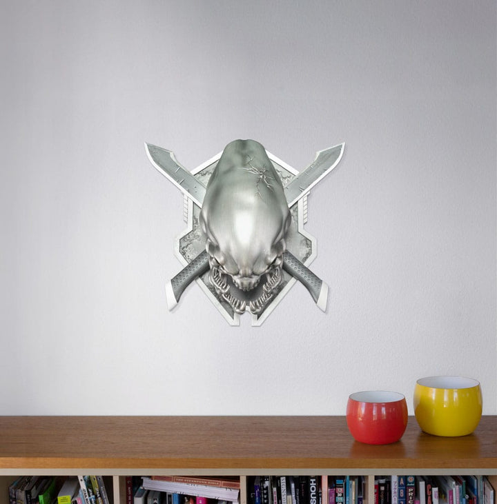 Halo Legendary Icon Sculpture Grunt Edition Wall Mount