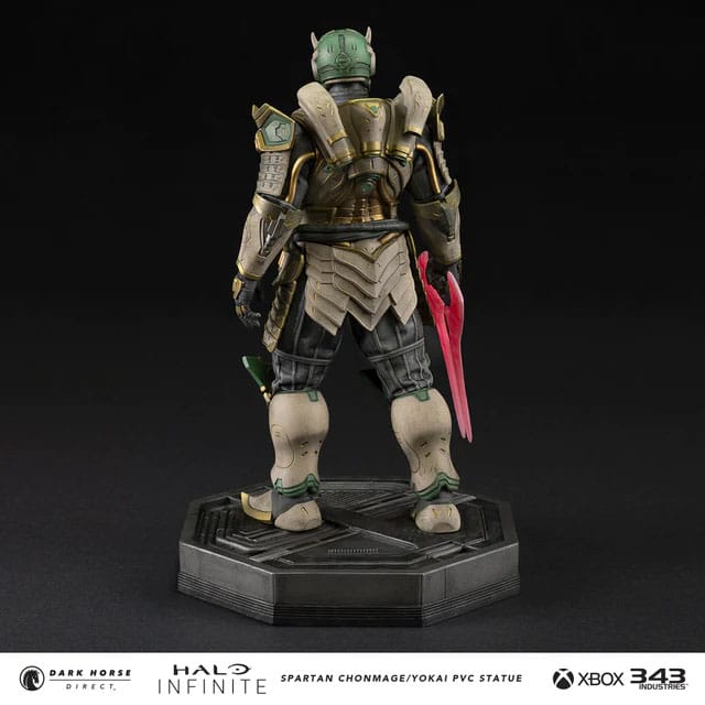 Halo Infinite: Spartan Chonmage with Yokai Mask Limited Edition Statue