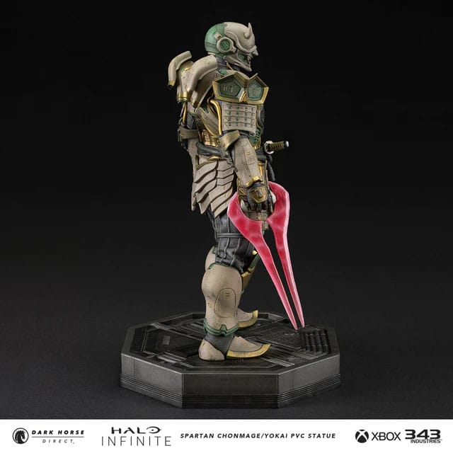 Halo Infinite: Spartan Chonmage with Yokai Mask Limited Edition Statue