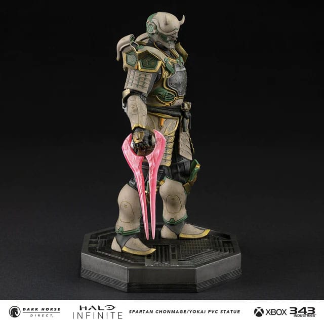 Halo Infinite: Spartan Chonmage with Yokai Mask Limited Edition Statue