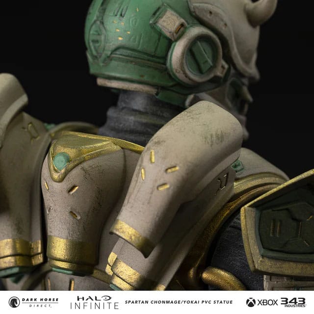 Halo Infinite: Spartan Chonmage with Yokai Mask Limited Edition Statue