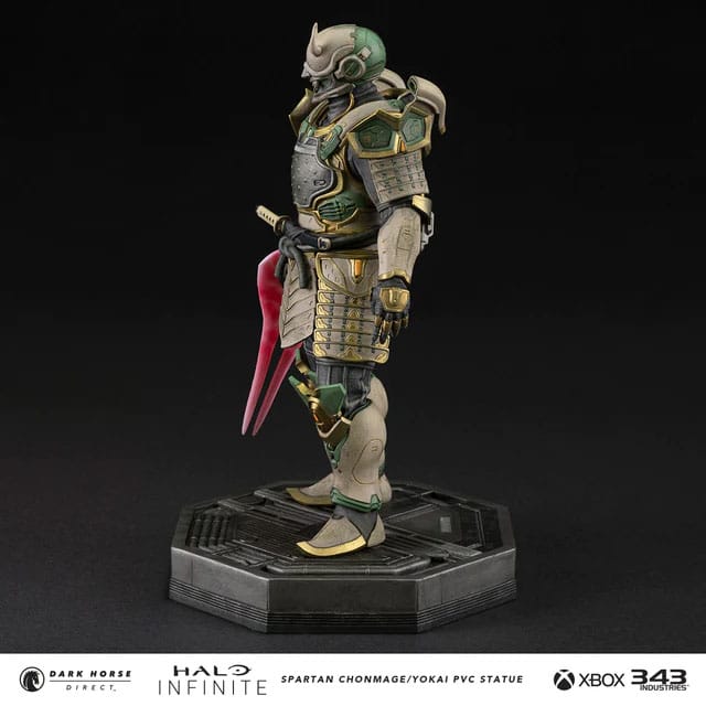 Halo Infinite: Spartan Chonmage with Yokai Mask Limited Edition Statue