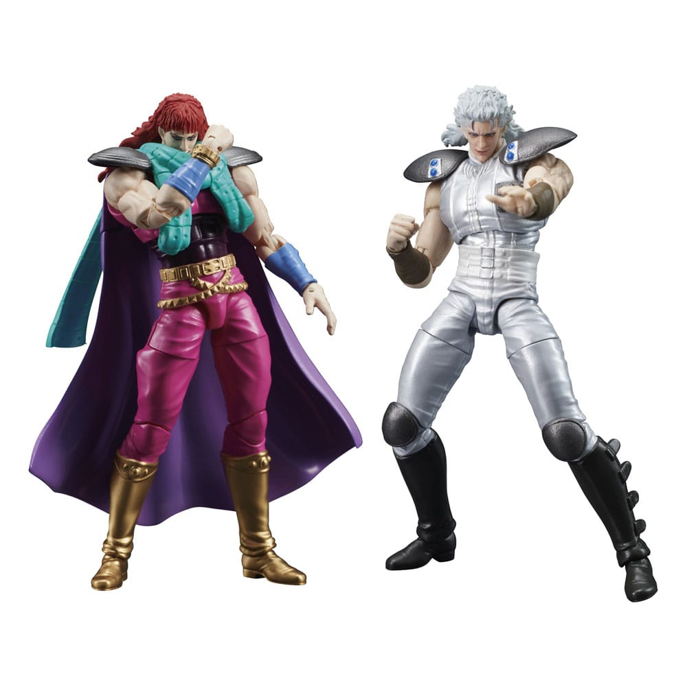 Fist of the North Star Juda and Rei Digaction Action Figures Set 8 cm