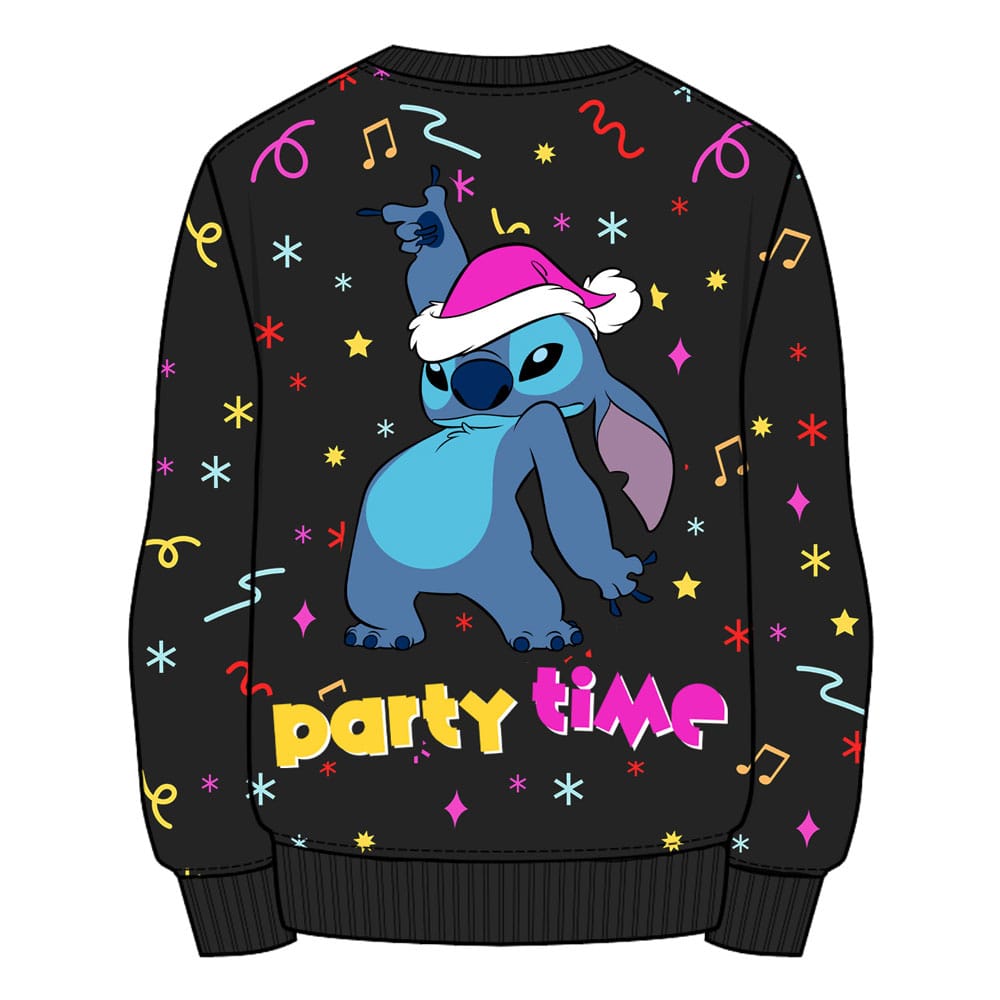 Lilo And Stitch Stitch Party Time Sweatshirt Jumper Size M
