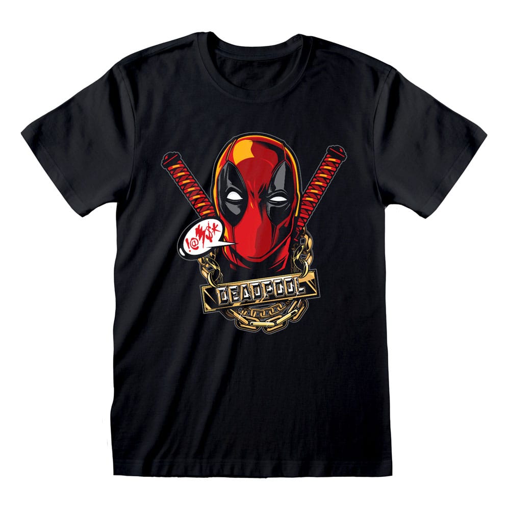 Marvel Deadpool Gangsta Marvel T Shirt Size XL