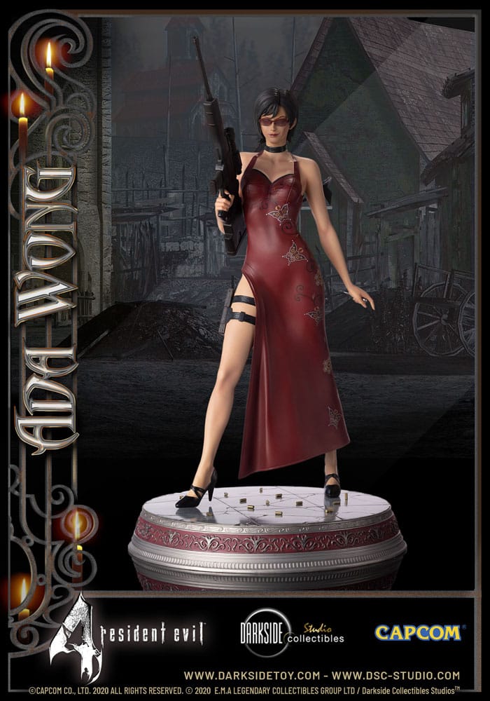 Resident Evil Premium Statue Ada Wong 50 cm, rear view