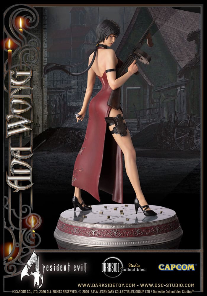 Resident Evil Premium Statue Ada Wong 50 cm, rear view