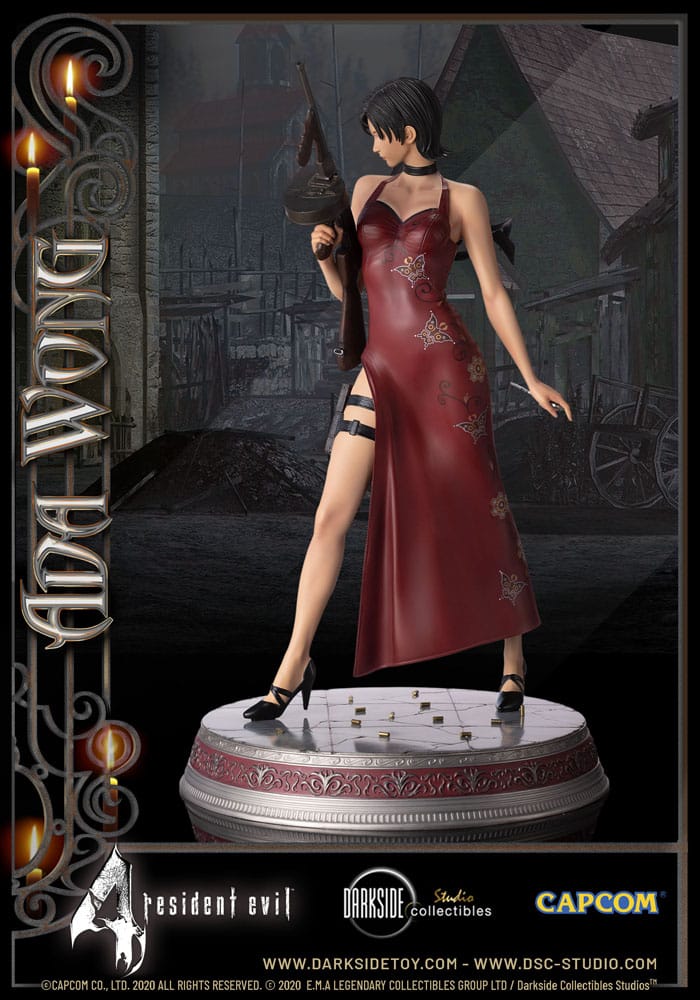 Resident Evil Premium Statue Ada Wong 50 cm, size reference