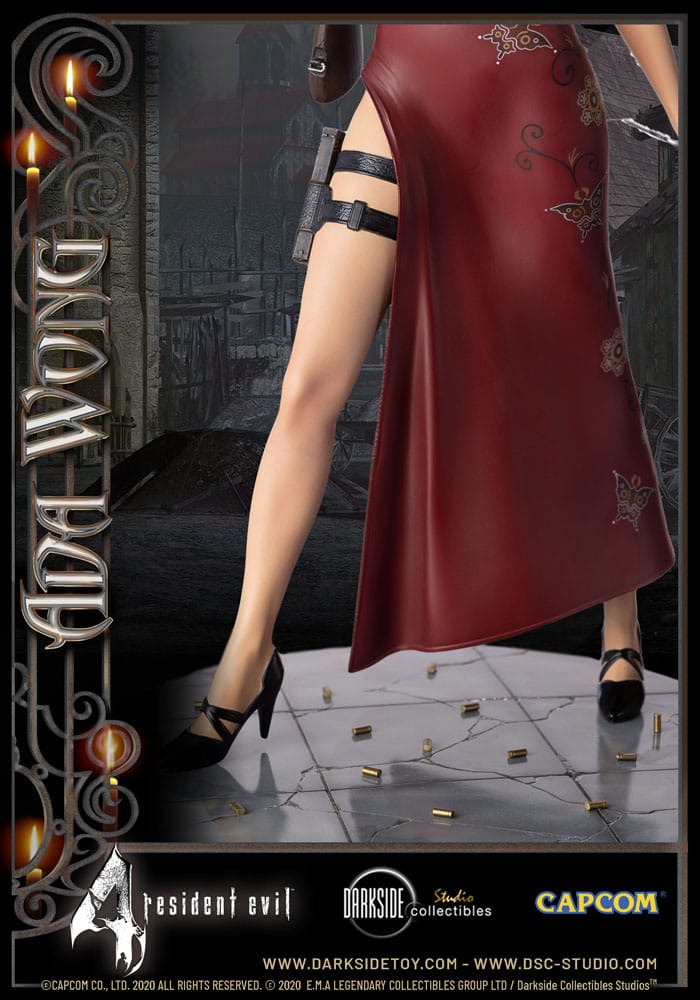 Resident Evil Premium Statue Ada Wong 50 cm, side angle