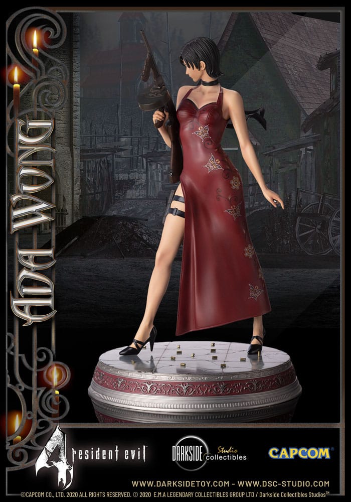 Resident Evil Premium Statue Ada Wong 50 cm, side angle