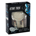 U.S.S. Enterprise NCC-1701-D (Galaxy class) Diecast Model Ship (Eaglemoss / Star Trek), rear view