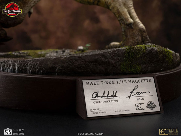 The Lost World Jurassic Park Tyrannosaur (Buck) 1/12 Scale Maquette