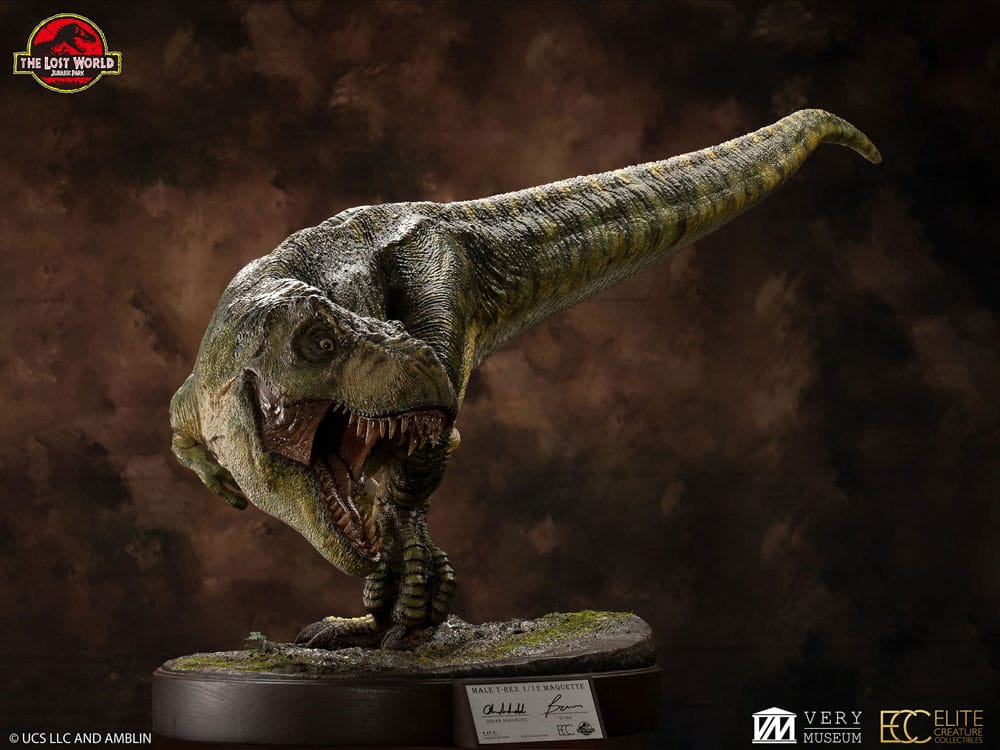 The Lost World Jurassic Park Tyrannosaur (Buck) 1/12 Scale Maquette