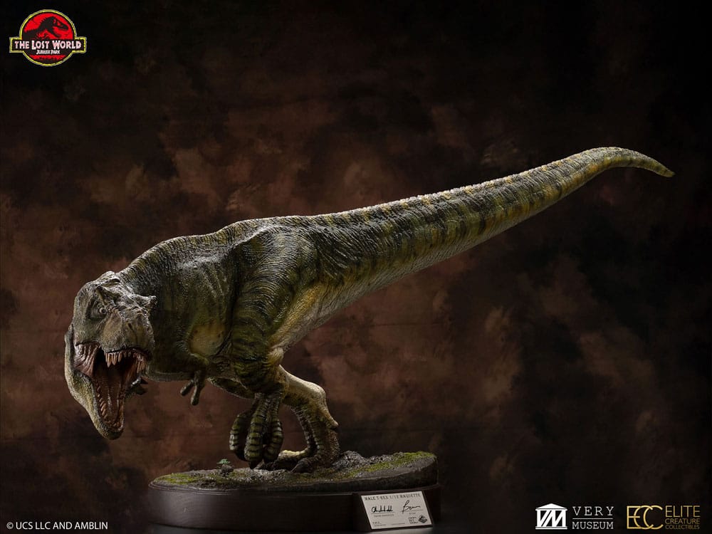 The Lost World Jurassic Park Tyrannosaur (Buck) 1/12 Scale Maquette