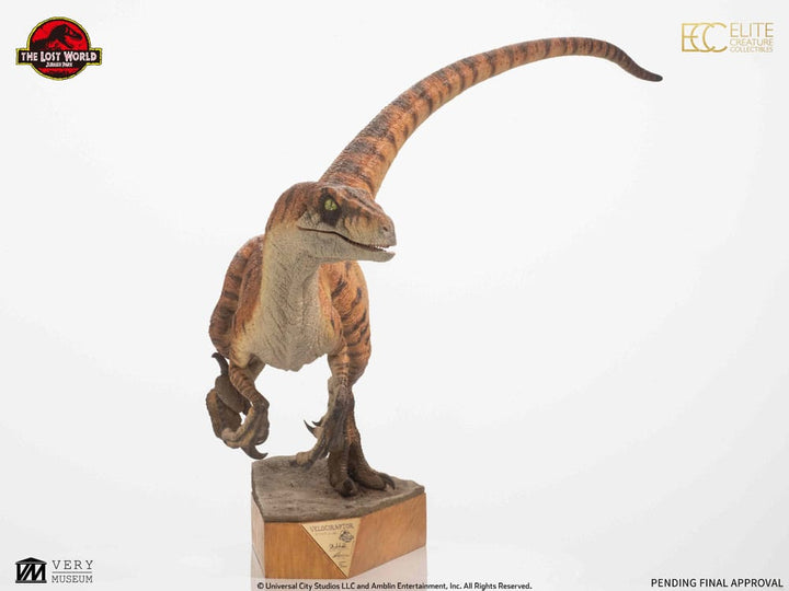 Elite Creature Collectibles Male Velociraptor The Lost World: Jurassic Park 1/4 Scale Statue 63 cm