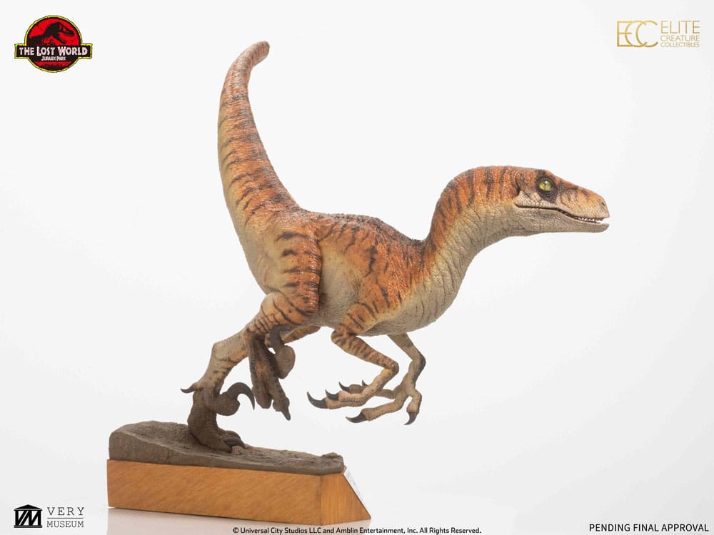 Elite Creature Collectibles Male Velociraptor The Lost World: Jurassic Park 1/4 Scale Statue 63 cm