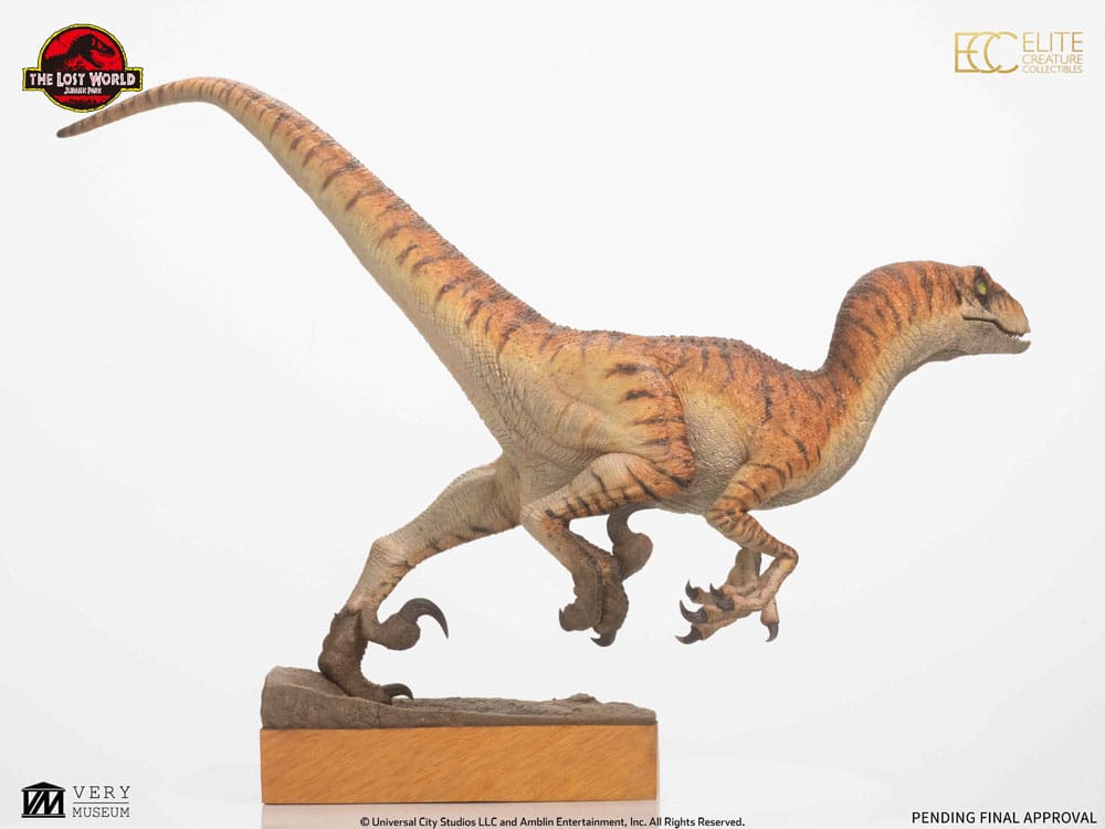 Elite Creature Collectibles Male Velociraptor The Lost World: Jurassic Park 1/4 Scale Statue 63 cm