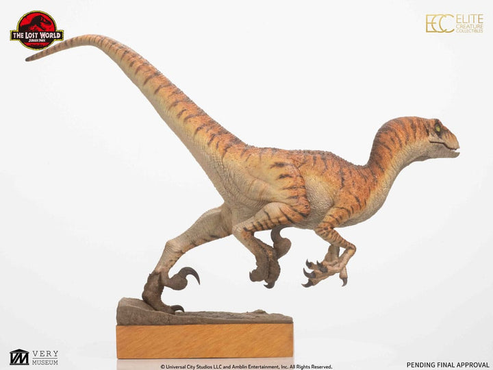 Elite Creature Collectibles Male Velociraptor The Lost World: Jurassic Park 1/4 Scale Statue 63 cm