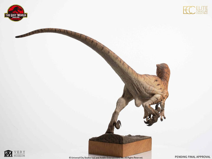 Elite Creature Collectibles Male Velociraptor The Lost World: Jurassic Park 1/4 Scale Statue 63 cm