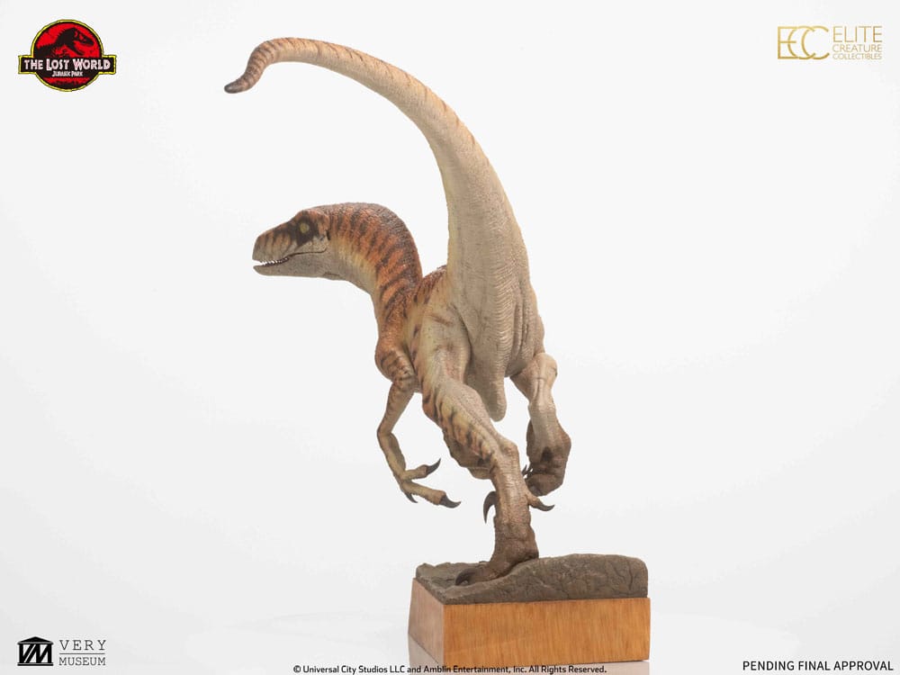 Elite Creature Collectibles Male Velociraptor The Lost World: Jurassic Park 1/4 Scale Statue 63 cm