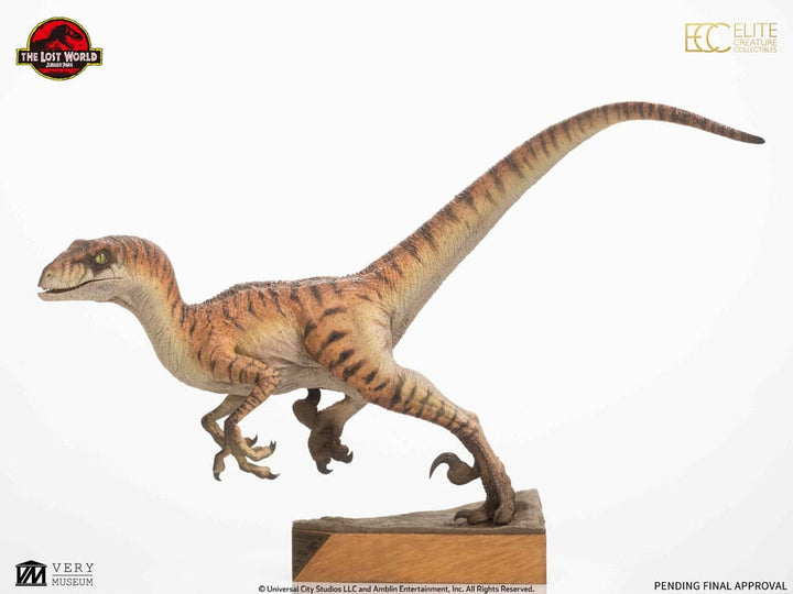 Elite Creature Collectibles Male Velociraptor The Lost World: Jurassic Park 1/4 Scale Statue 63 cm
