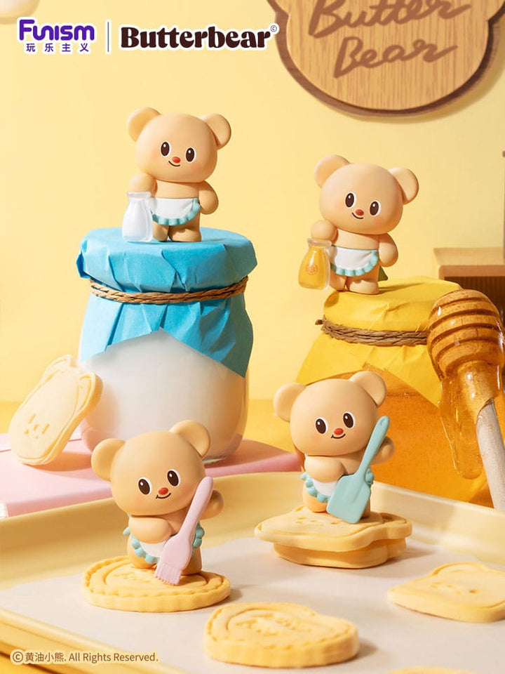 Butterbear Baked with Love Series 3-Pack Mini Figures 9 cm Display Set of 6