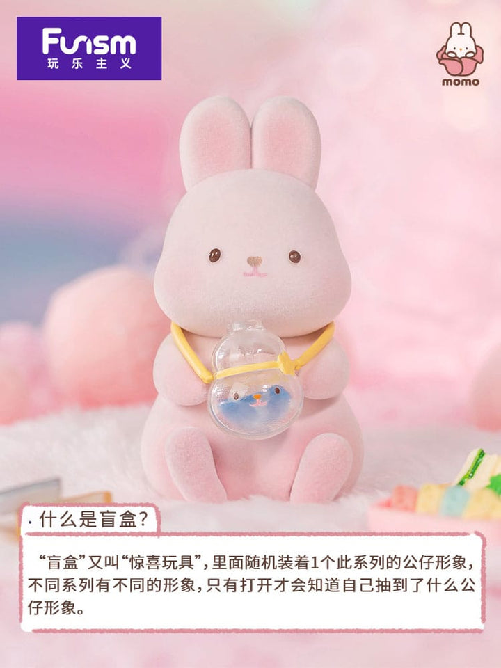Momo Bunny Daily Series Mini Figures 9 cm Display Set of 9