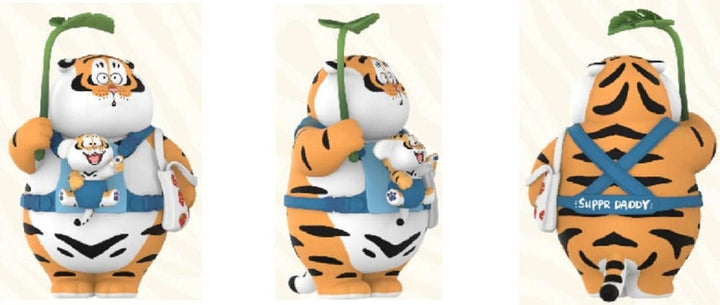 I Am Not Fat Tiger Roaring Love Series Mini Figures Nine Centimeters Eight Pieces