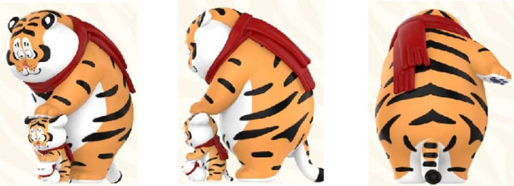 I Am Not Fat Tiger Roaring Love Series Mini Figures Nine Centimeters Eight Pieces