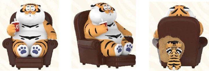 I Am Not Fat Tiger Roaring Love Series Mini Figures Nine Centimeters Eight Pieces