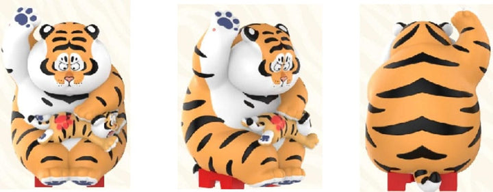 I Am Not Fat Tiger Roaring Love Series Mini Figures Nine Centimeters Eight Pieces