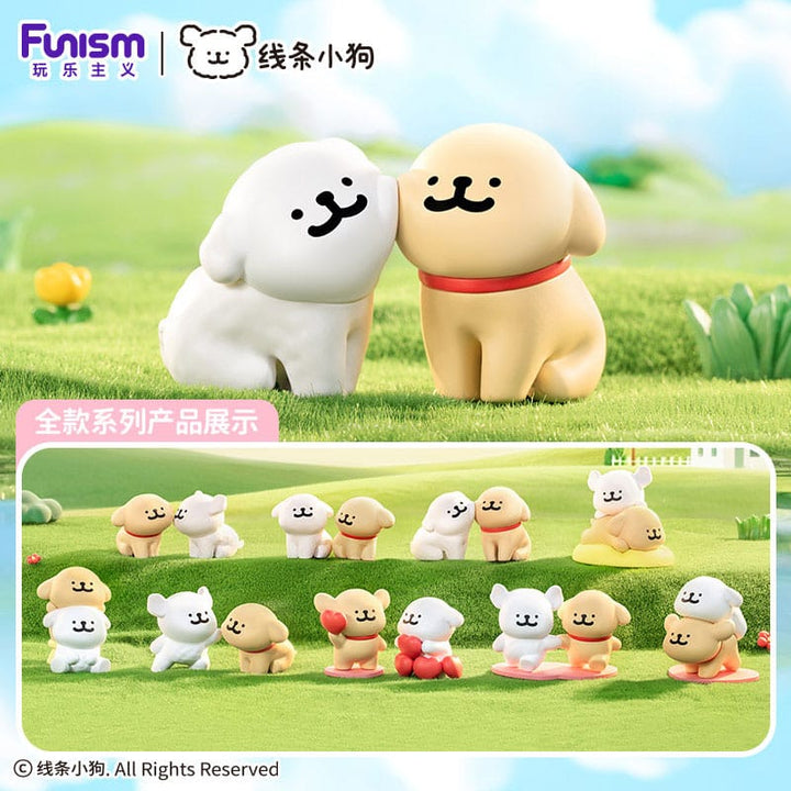 Maltese Happy Snuggling Mini Figures 9 cm Display Set of 8
