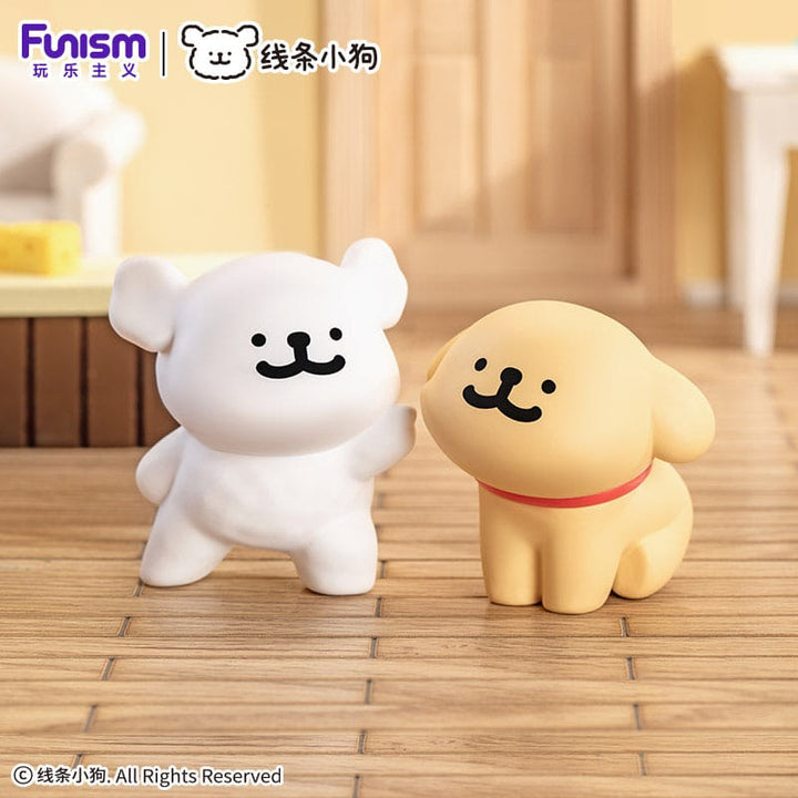 Maltese Happy Snuggling Mini Figures 9 cm Display Set of 8