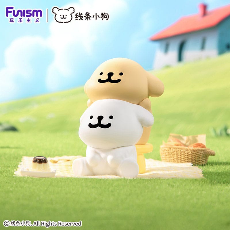Maltese Happy Snuggling Mini Figures 9 cm Display Set of 8
