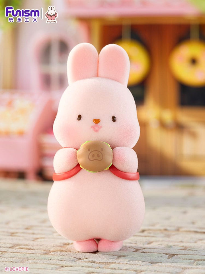 Momo Bunny Strawberry Town Series Mini Figures 9 cm Display Set of 8
