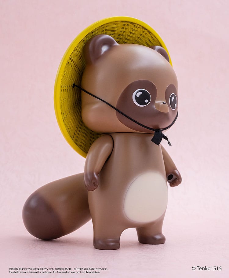 Little Fox with Two Tails Ponkichi Chibi Creature Vinyl Figure 15 cm