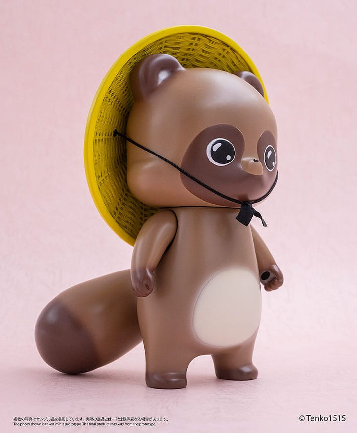 Little Fox with Two Tails Ponkichi Chibi Creature Vinyl Figure 15 cm