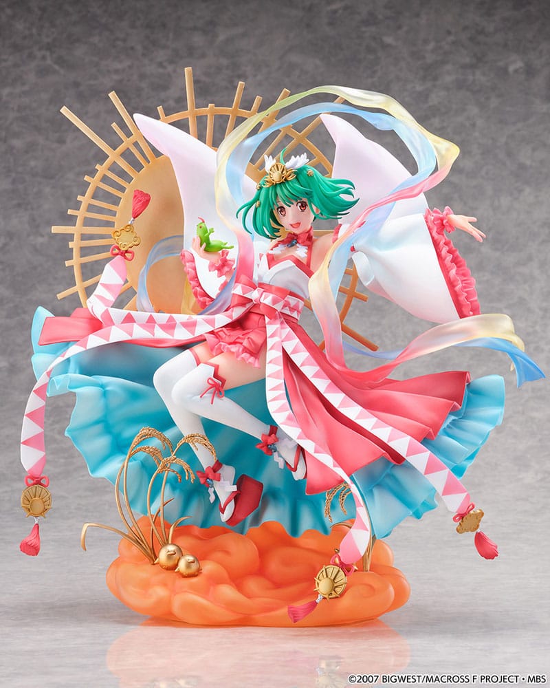 Macross Frontier Ranka Lee Amaterasu Ver Macross Frontier PVC Statue 1 7 Scale 29 cm