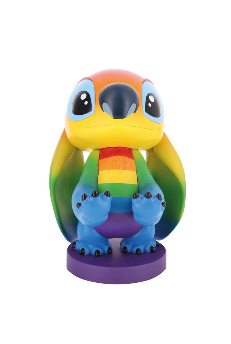 Disney Rainbow Stitch Lilo & Stitch Cable Guy Controller & Phone Holder