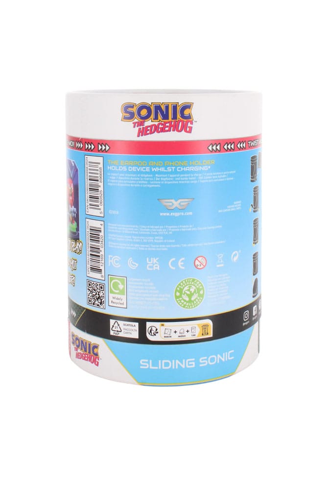 Sonic The Hedgehog Sliding Sonic 3.9" Mini Holdems