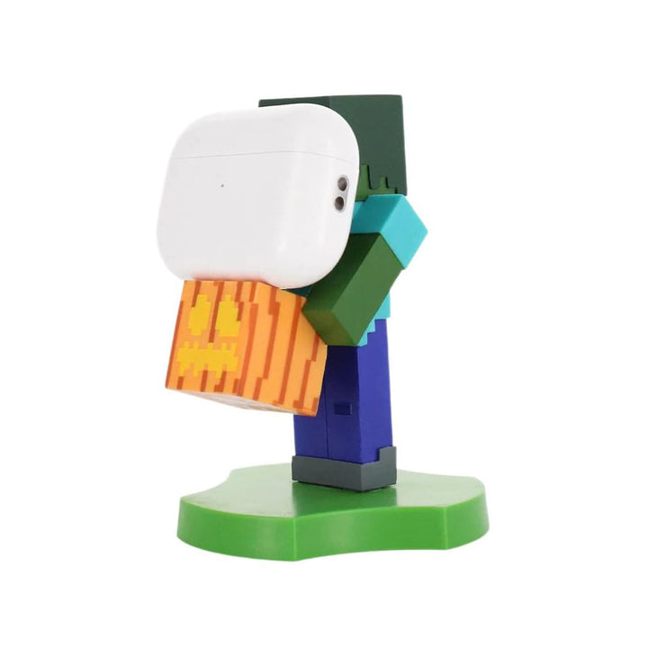 Zombie from Minecraft by Cable Guys Mini Device and Phone Holder 11 cm