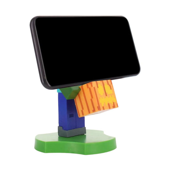 Zombie from Minecraft by Cable Guys Mini Device and Phone Holder 11 cm