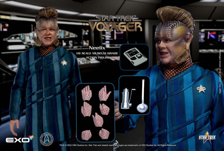 Star Trek Voyager Neelix 1/6 Scale Action Figure