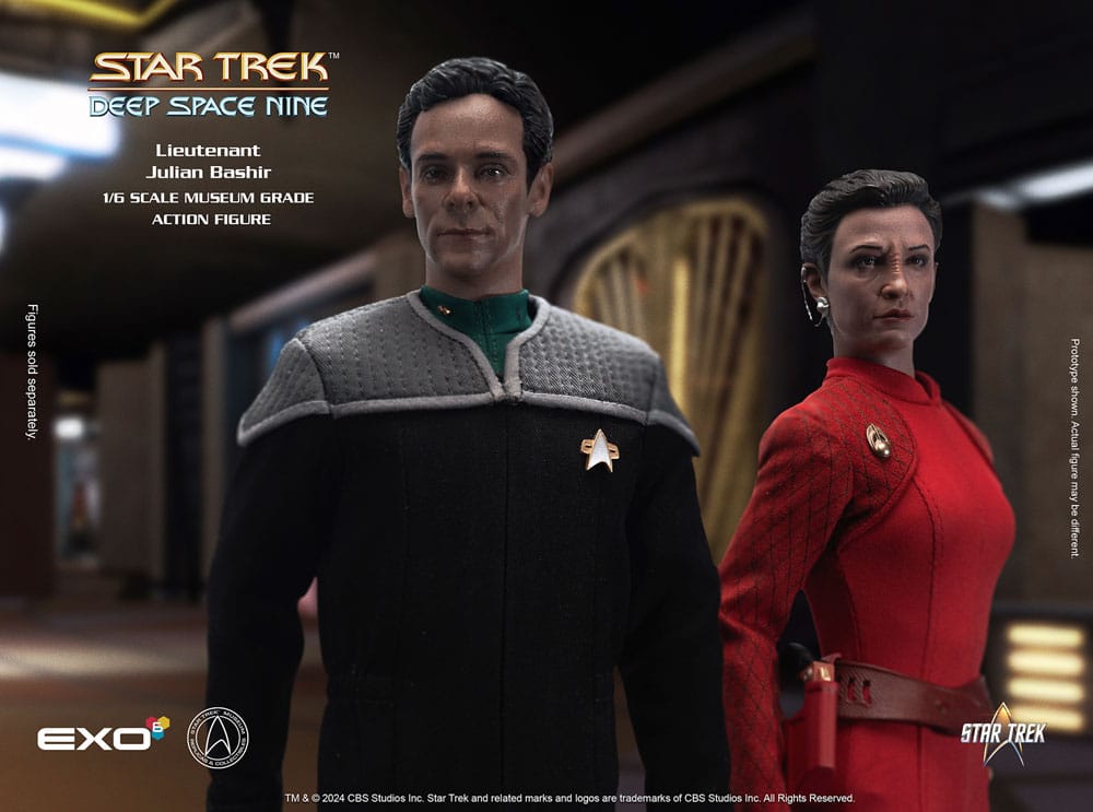 Star Trek Deep Space Nine Dr. Julian Bashir 1/6 Scale Action Figure