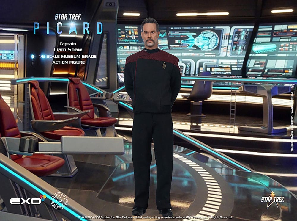 Star Trek Picard Captain Liam Shaw 1/6 Scale Action Figure