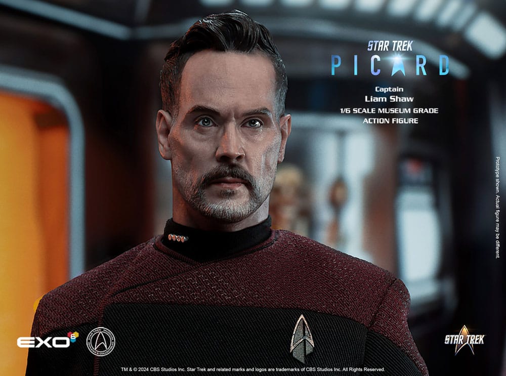 Star Trek Picard Captain Liam Shaw 1/6 Scale Action Figure