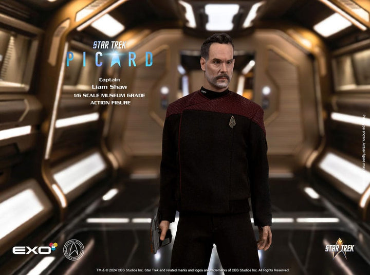 Star Trek Picard Captain Liam Shaw 1/6 Scale Action Figure