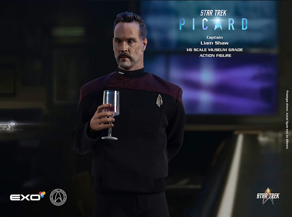 Star Trek Picard Captain Liam Shaw 1/6 Scale Action Figure