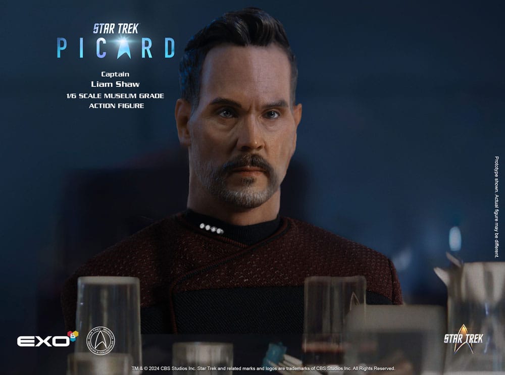 Star Trek Picard Captain Liam Shaw 1/6 Scale Action Figure