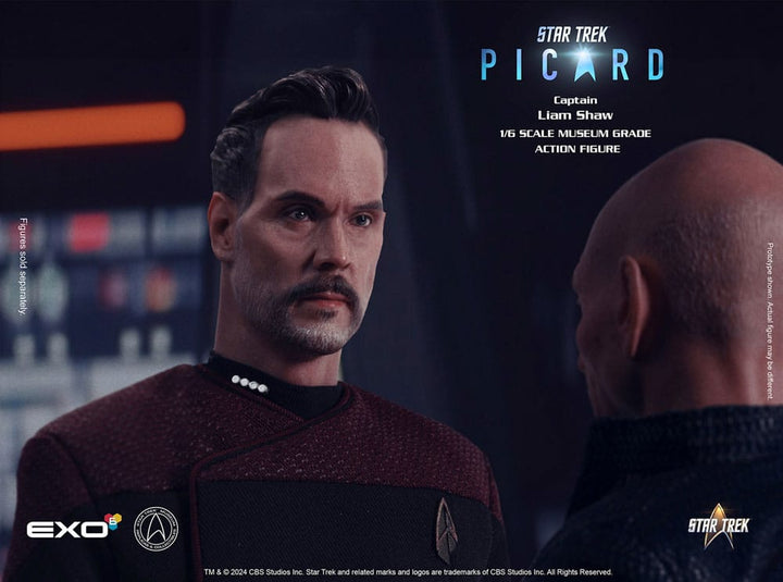 Star Trek Picard Captain Liam Shaw 1/6 Scale Action Figure